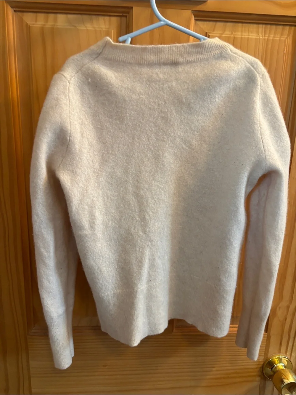 J. Crew Soft Cream Crewneck Sweater